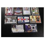 Autograph & Relic Baseball Card Lot | 13 Cards