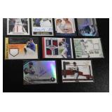 Autograph & Relic Baseball Card Lot | 13 Cards