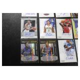 Autograph & Relic Basketball Card Lot | 24 Cards