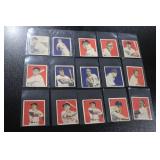1948 & 1949 Bowman Baseball Card Lot | 15 Cards *Damaged Condition*