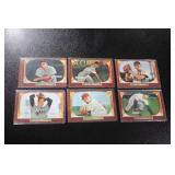1955 Bowman Baseball Card Lot | 6 Cards *Low to Mid Grade*