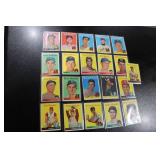 1958 Topps Baseball Card Lot | 21 Cards *Low Grade*