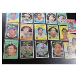 1959 Topps Baseball Card Lot | 22 Cards *Low Grade*