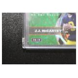 2024 Wild Card QB1 On The Clock JJ McCarthy Rookie Card 9/15 | Only 15 Exist!