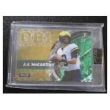 2024 Wild Card QB1 On The Clock JJ McCarthy Rookie Card 10/10 | Only 10 Exist!