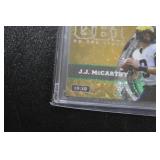 2024 Wild Card QB1 On The Clock JJ McCarthy Rookie Card 10/10 | Only 10 Exist!