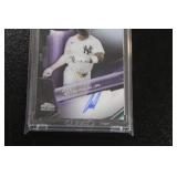 2026 Topps Chrome Black Purple Refractor Jazz Chisholm Jr Autograph 64/75 | Only 75 Exist!