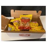 Turkey Creek Hot & Spicy Pork Skins 12ct Display 2oz