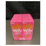 Glico Pocky Strawberry Cream Covered Biscuit Sticks - 40 pkgs (4x10)