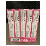 Glico Pocky Strawberry Cream Covered Biscuit Sticks - 40 pkgs (4x10)