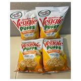 Sensible Portions Garden Veggie Puffs White Cheddar (Lot of 4)