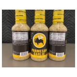 Buffalo Wild Wings Parmesan Garlic Sauce - 3 Bottles