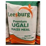 Leesburg Premium Ugali Maize Meal 2 Kg (Lot of 3)