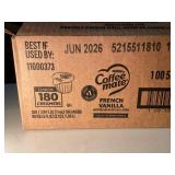 Coffee Mate French Vanilla Liquid Creamers 180 Count