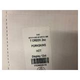 Turkey Creek Hot & Spicy Pork Skins 12ct Display 2oz