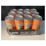 LC Cold Brew Coffee Churro Latte 200mg Caffeine Zero Sugar (Lot of 12)