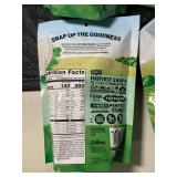 Harvest Snaps Zesty Ranch Crispy Baked Veggie Snacks (Lot of 4)