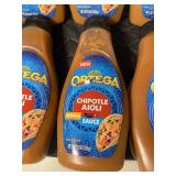 Ortega Chipotle Aioli Sauce Bottles - 9 oz (255 g) Each - 6 Total Bottles