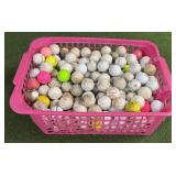 Large Basket Full of Golf Balls Approx. 250+ Balls - GOOD BALLS, Titleist Pro V