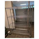 Wire Shelving Cart