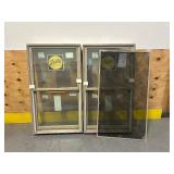Lifestyle Series NFRC Double Hung Annealed 30" x 52" 8-1/4" lot of 2