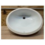 Caxton  19-1/4" oval undermount bathroom sink K-2210-0