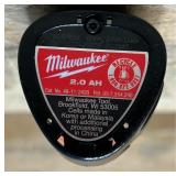 Milwaukee M12 REDLITHIUM Compact 2.0Ah Battery, Model# 48-11-2420 Msrp $69.00