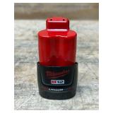Milwaukee M12 REDLITHIUM Compact 2.0Ah Battery, Model# 48-11-2420 Msrp $69.00