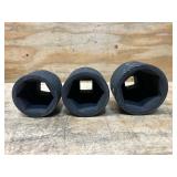 KLUTCH 2" Socket lot of 3