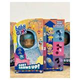 Hasbro Alive Baby Grows Up Happy MSRP $239.96 (lot of 4)