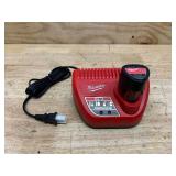 Milwaukee M12  12-Volt Lithium-Ion Compact 2.0Ah Battery Pack and Charger Starter Kit CAT. NO. 48-59-2401 MSRP $89