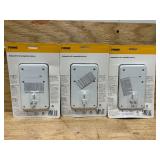 2-Outlet Wireless-Charging-Dock Wall Tap with 2 USB Ports MSRP $102.87 (lot of 3)