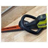 RYOBI ONE+ HP 18V Brushless 24 in. Cordless Battery Hedge Trimmer model number PBLHG01 MSRP $139 (tool only)