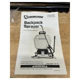Strongway Backpack Sprayer, 4-Gal. Tank, 90 PSI, 0.5 GPM Flow, Viton Seals MSRP $99.99