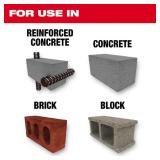Milwaukee 5/8 in. x 36 in. 4-Cutter SDS-MAX Carbide Drill Bit MSRP $84.97