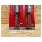 Milwaukee Carbide Hammer Drill Bits MSRP $64.94 (lot of 2)