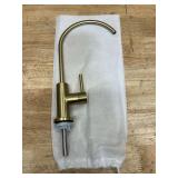 Circular Single Handle Water Filtration Beverage Faucet in Champagne Gold MSRP $113.46 (lot of 2)