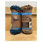 Hug My Pet Mud Away Pet Mats MSRP $31.90 (lot of 2)