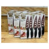 Copper Knife Set, Stainless Steel, 2 pk MSRP $84 (lot of 6)