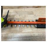 RYOBI 40V HP Brushless 26 in. Cordless Battery Hedge Trimmer RY40HG01 MSRP $197 (Tool Only)