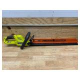 RYOBI 40V HP Brushless 26 in. Cordless Battery Hedge Trimmer RY40HG01 MSRP $197 (Tool Only)