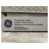 GE Fluorescent Tube Light Bulbs, 32 Watt, Warm White, 48in, T8 Bulb, G13 Base, 2pk MSRP $64.92 (lot of 6)