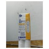 GE Fluorescent Tube Light Bulbs, 32 Watt, Warm White, 48in, T8 Bulb, G13 Base, 2pk MSRP $64.92 (lot of 6)