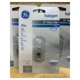 GE Specialty Halogen light bulbs MSRP $47.94 (lot of6)