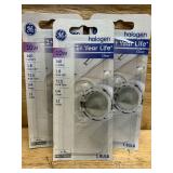 GE Specialty Halogen light bulbs MSRP $47.94 (lot of6)