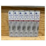 GE F13BX/SPX27/CD 13W Compact Fluorescent Replacement Bulb 2-Pin MSRP $77.40 (lot of 6)