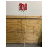 Milwaukee 5 ft. L Fiberglass Fish Sticks MSRP $77.97 (lot of 3)