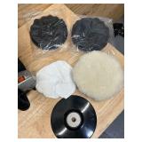 Ironton 7in. Car Polishing Kit, 10 Amps, 7in. Pad MSRP $59.99 (missing a few accessories)