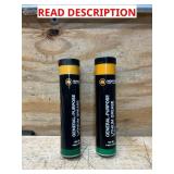 Northern Tool + Equipment General-Purpose Lithium Grease, 14-Oz. Cartridge lot of 2