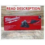 Milwaukee Small Angle Grinder, 7 Amp, 11,000 RPM, Slide Switch, Model# 6130-33